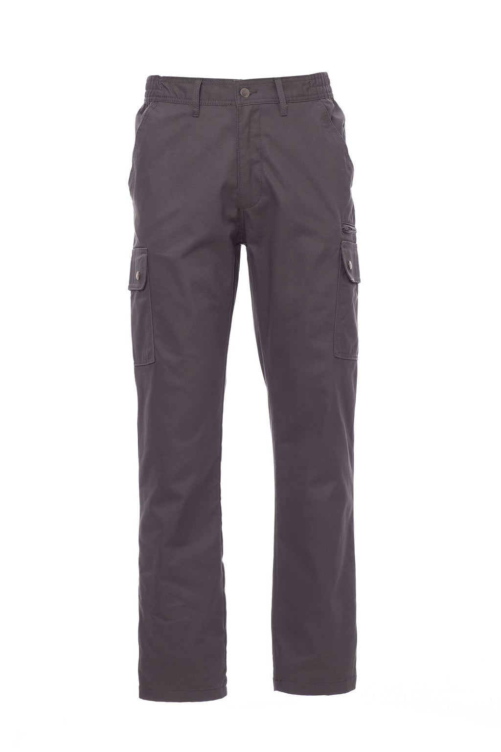 Herren Arbeitshose mit funktionalen Taschen für den Winter in Anthrazit