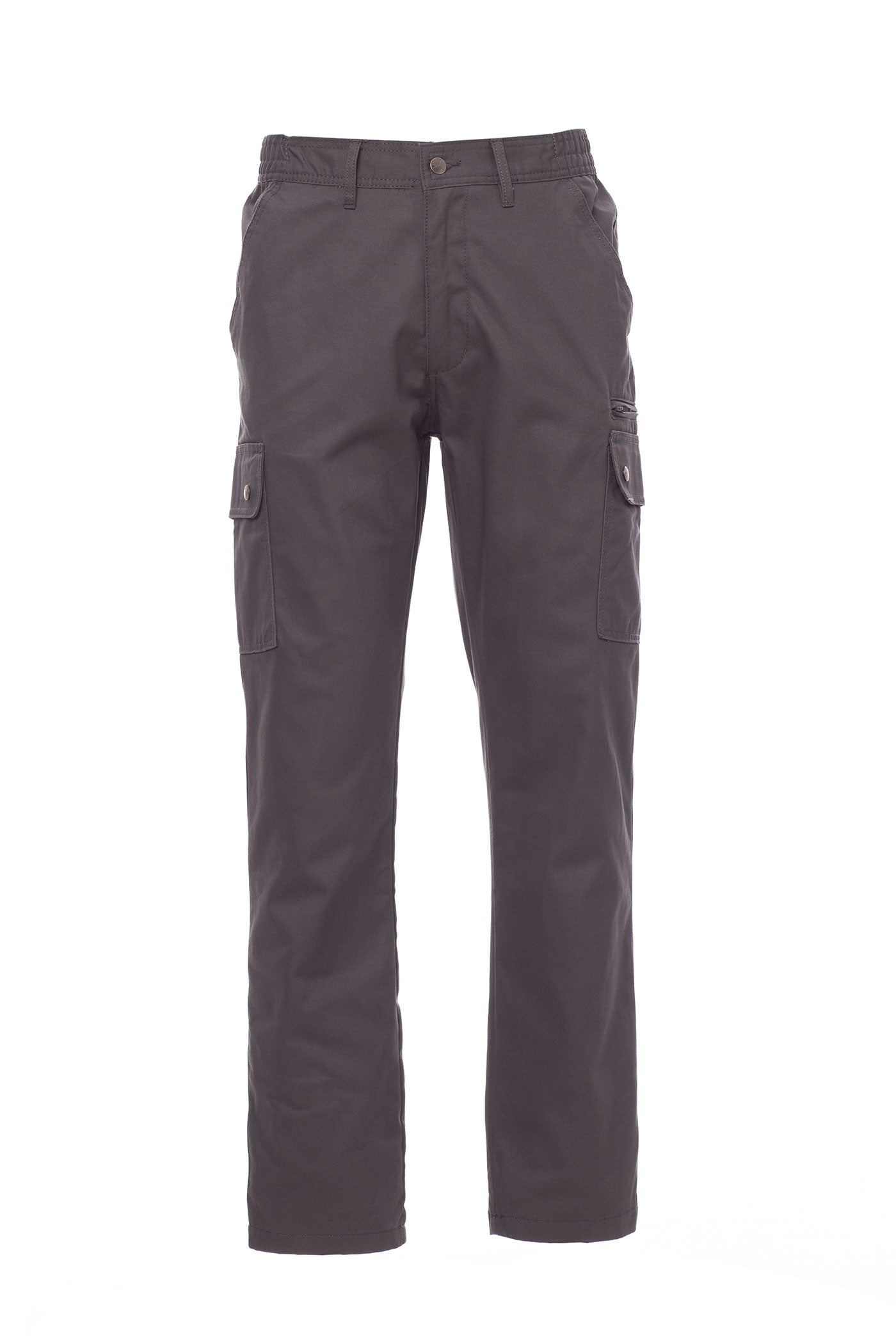 Herren Arbeitshose mit funktionalen Taschen für den Winter in Anthrazit
