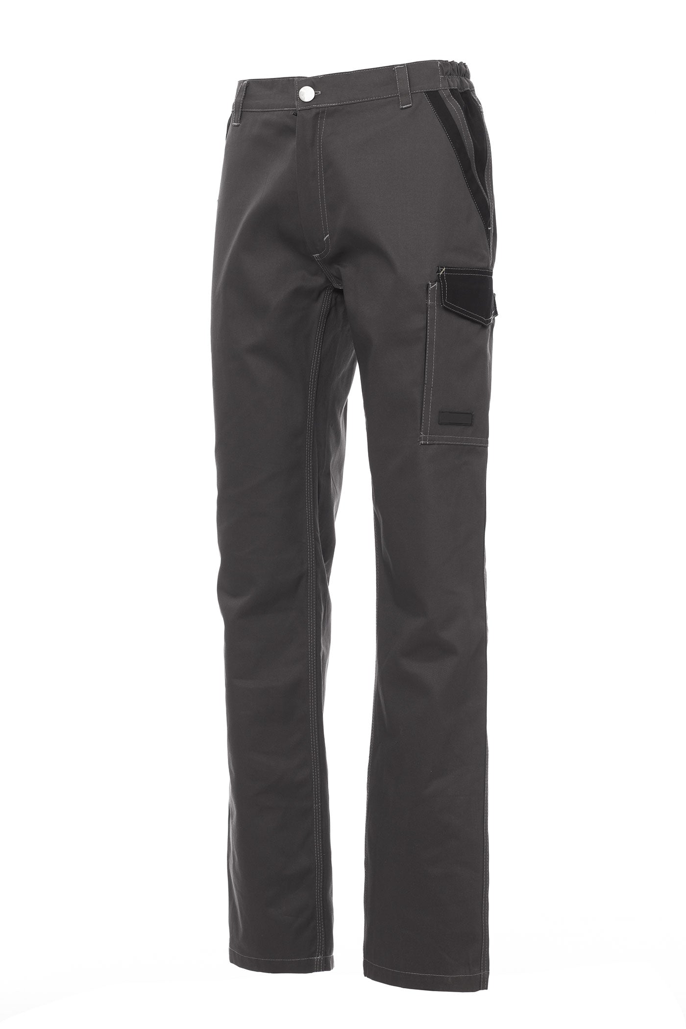 Herren lange Arbeitshose ganzjährig tragbar robust in Anthrazit