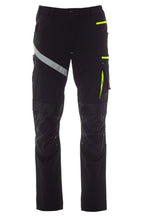 Herren Arbeitshose mit 4-Wege-Stretch in Schwarz