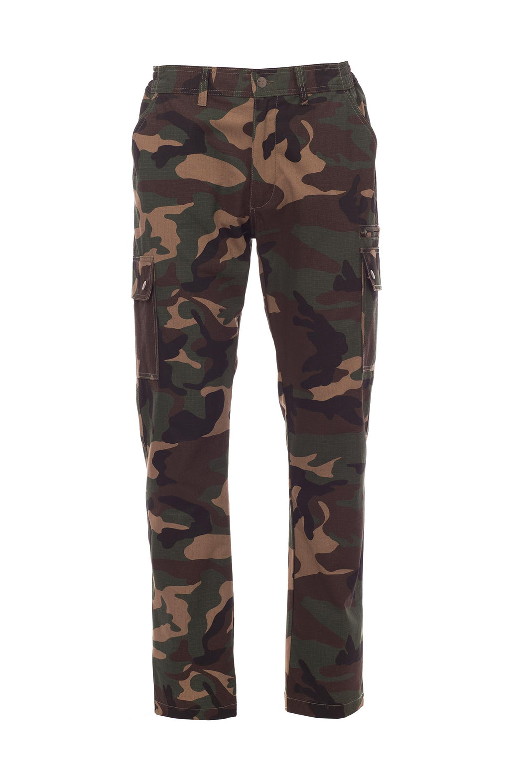 Herren Arbeitshose aus robusten und leichtem Material für den Sommer in Camouflage