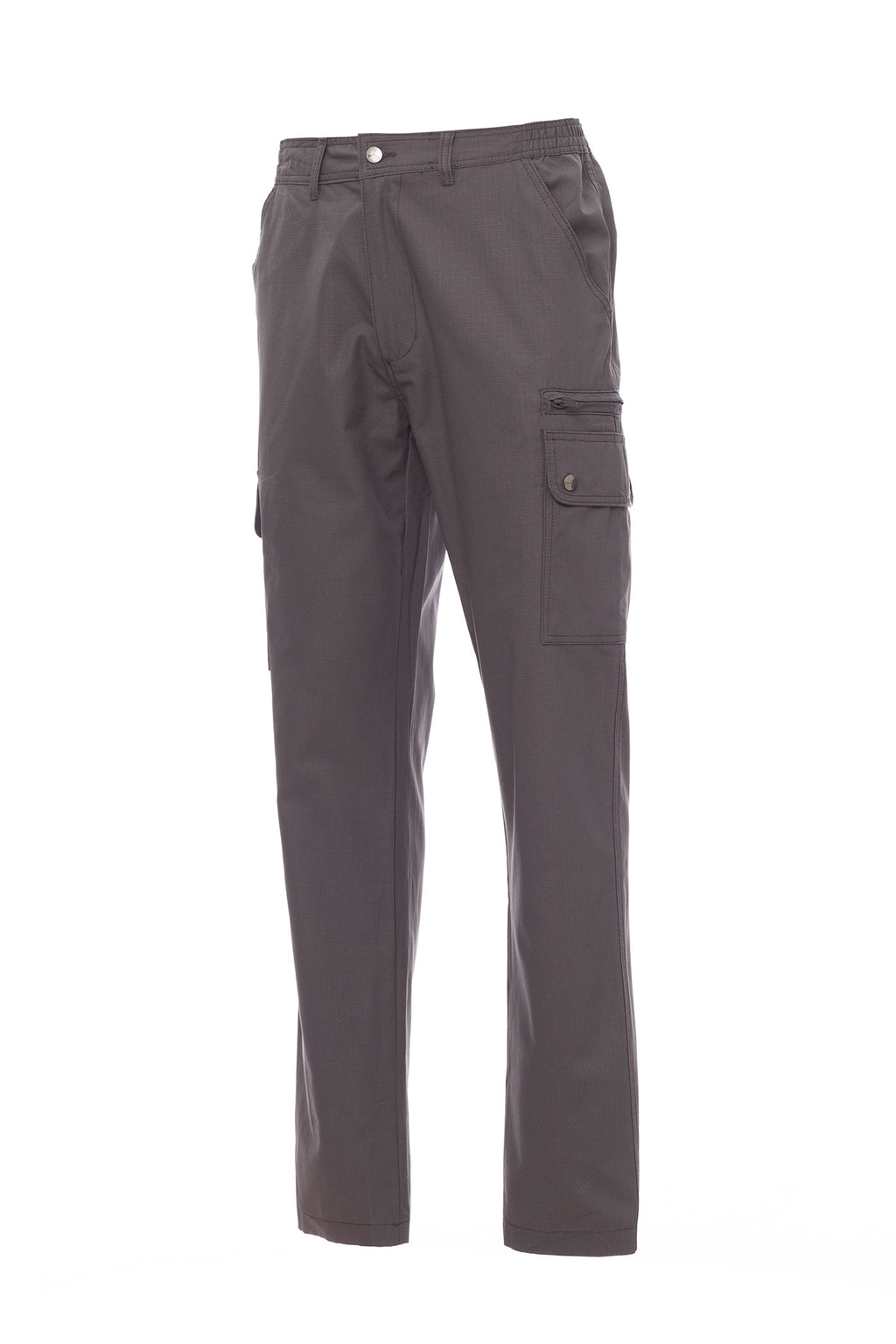 Herren Arbeitshose mit Ripstop-Gewebe und funktionalen Taschen in Anthrazit