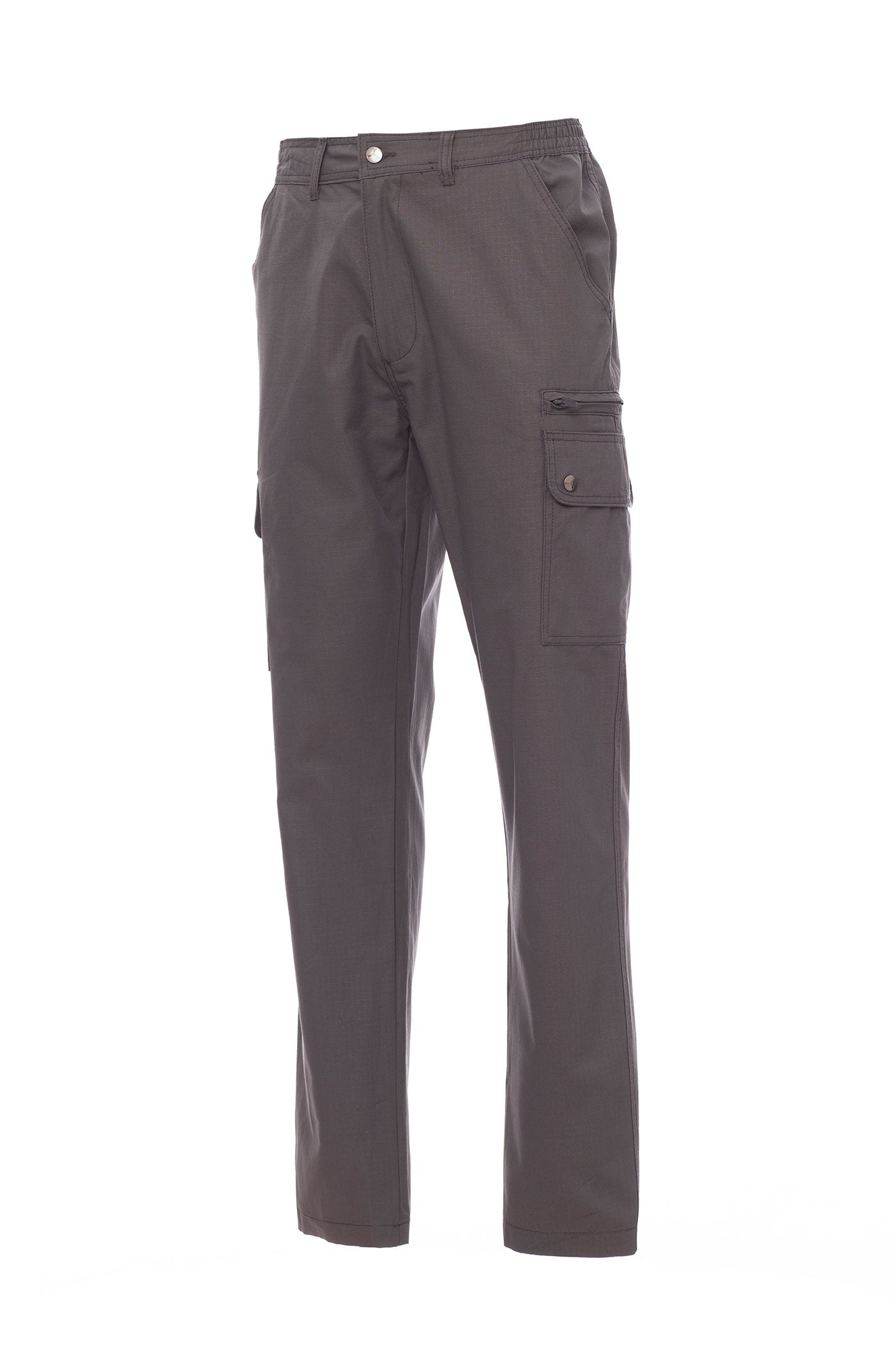 Herren Arbeitshose mit Ripstop-Gewebe und funktionalen Taschen in Anthrazit