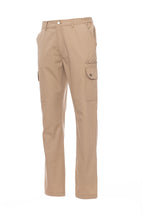 Herren Arbeitshose mit Ripstop-Gewebe und funktionalen Taschen in Khaki