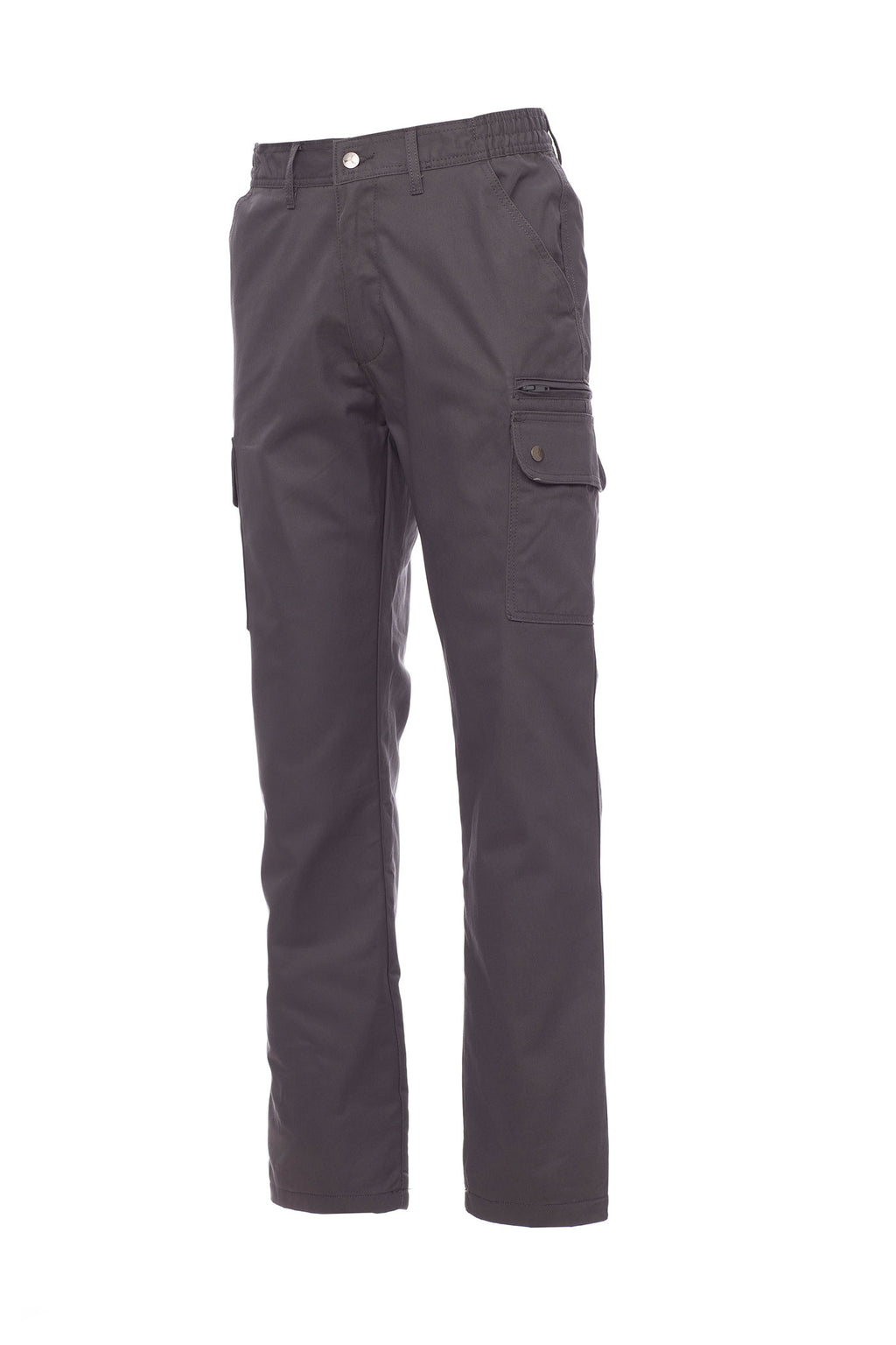 Herren Arbeitshose gefüttert warm aus robustem Material in Anthrazit