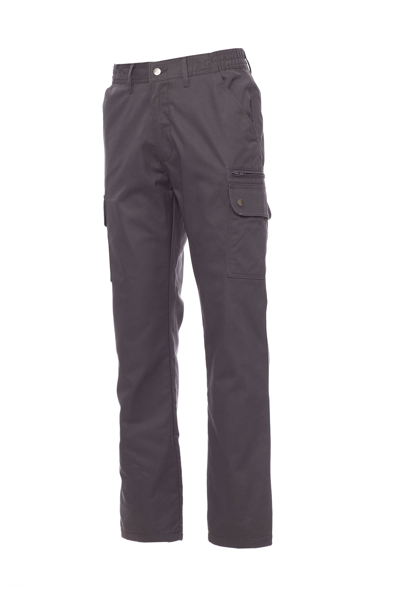 Herren Arbeitshose gefüttert warm aus robustem Material in Anthrazit