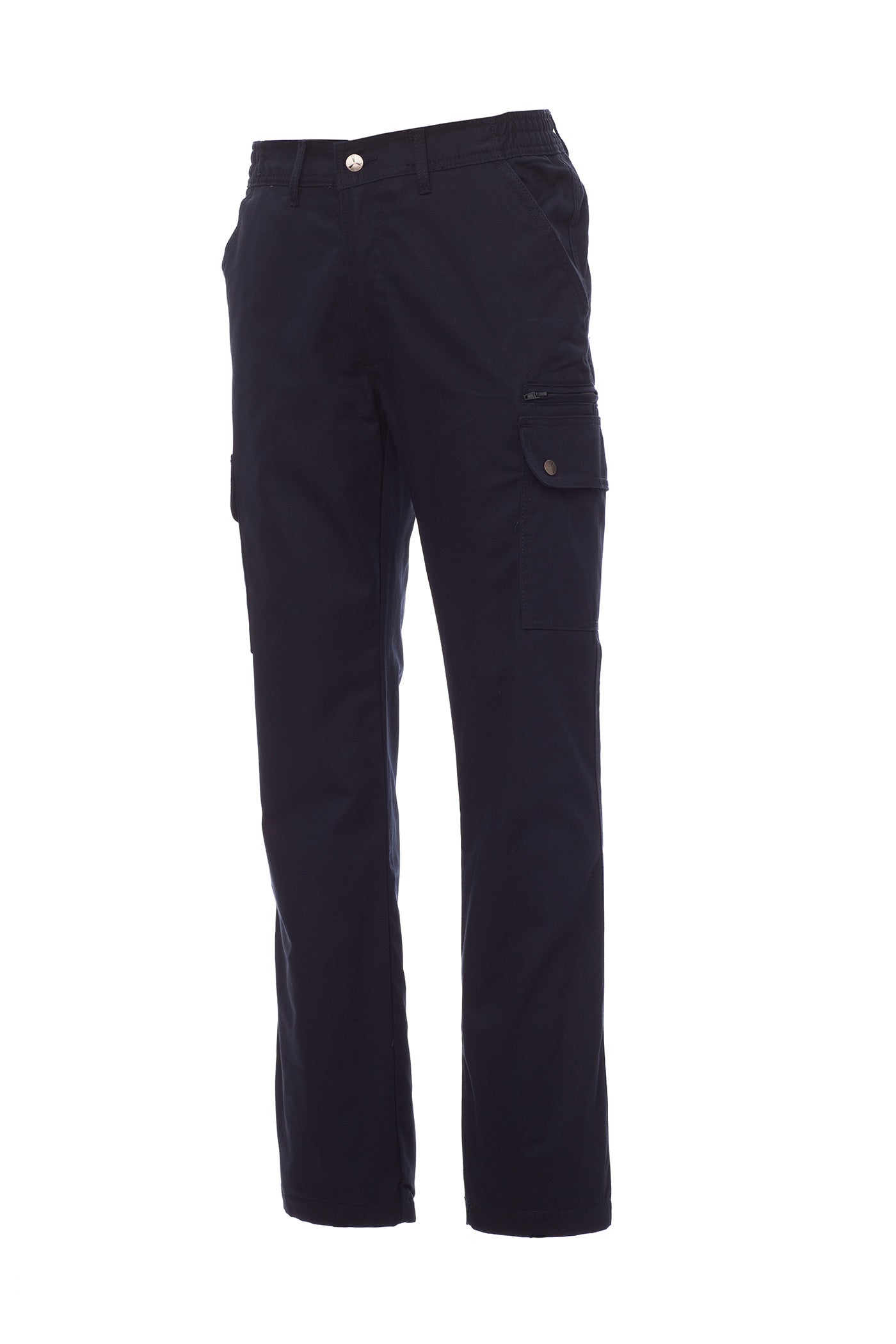 Herren Arbeitshose gefüttert warm aus robustem Material in Dunkelblau