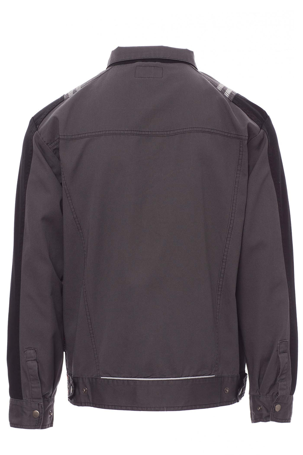 Arbeitsjacke für Männer Jeansjacke mit praktischen Taschen in Anthrazit