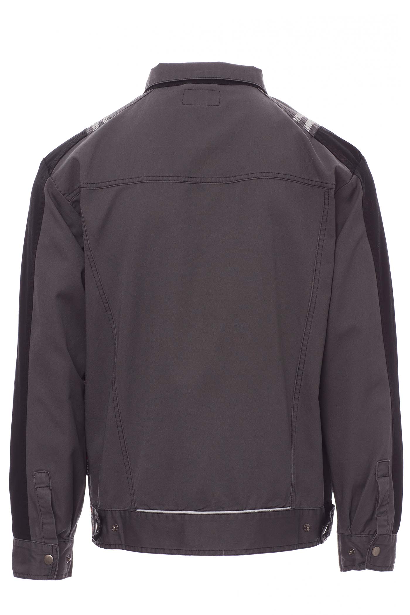 Arbeitsjacke für Männer Jeansjacke mit praktischen Taschen in Anthrazit