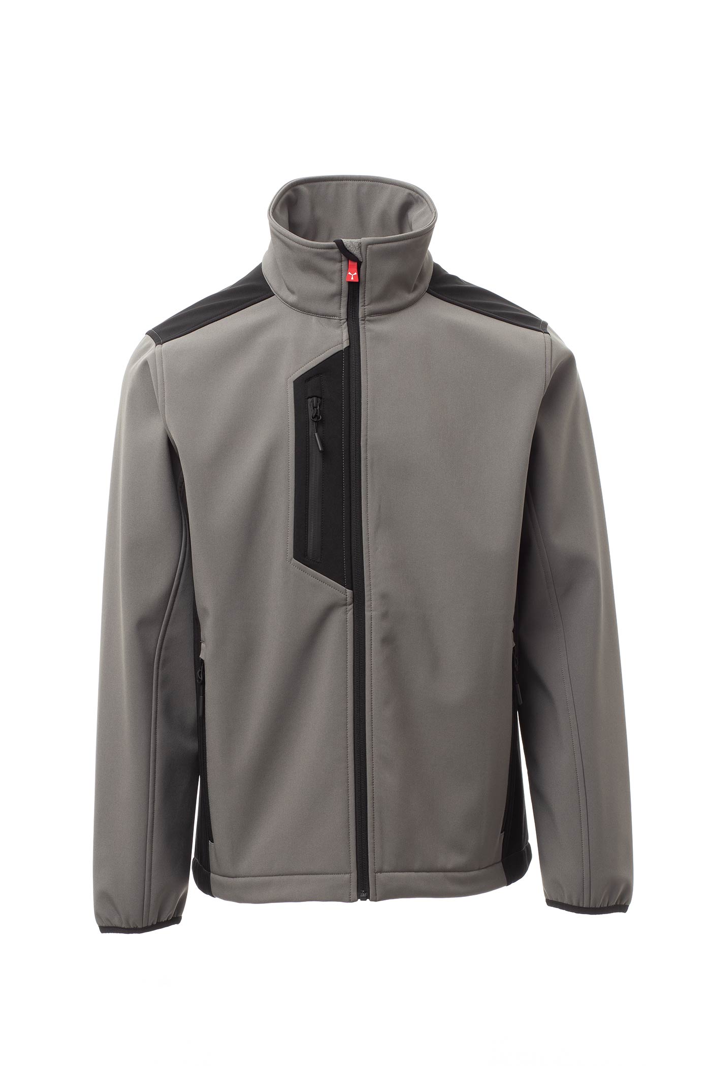 Herren Softshelljacke für die Arbeit in Grau