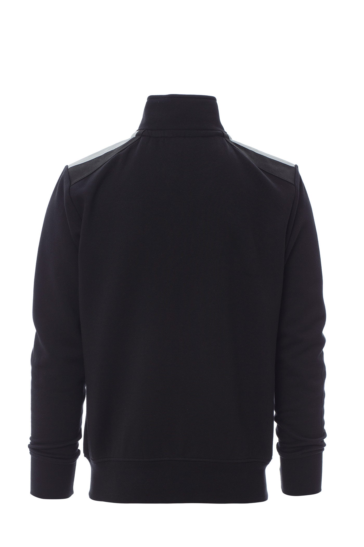 Herren Arbeitsjacke wasserabweisend mit Stehkragen in Schwarz