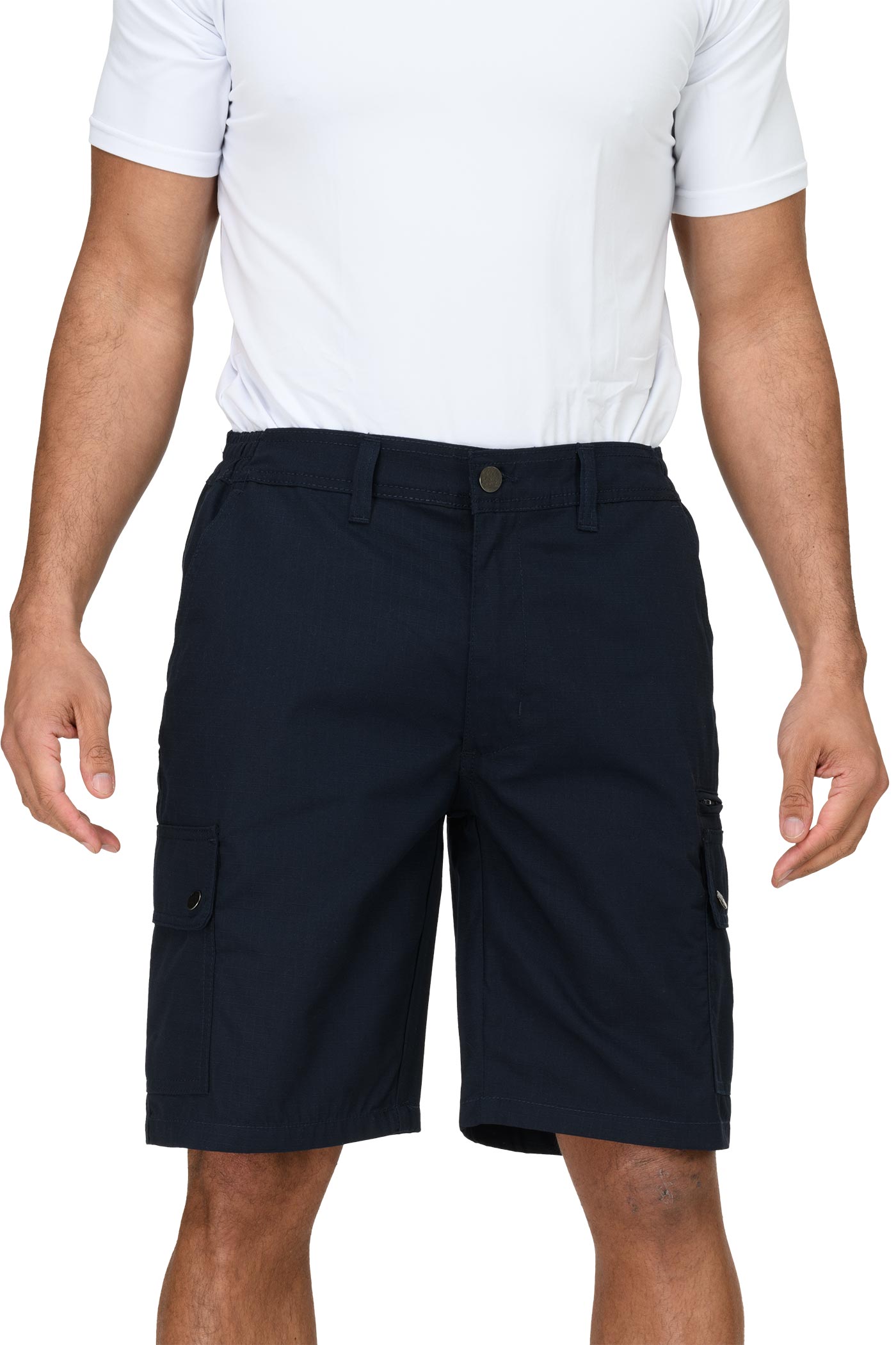 Herren Arbeitsshorts mit praktischen Taschen in Dunkelblau