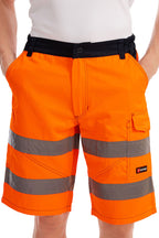 Herren Bauarbeiterhose gut sichtbar