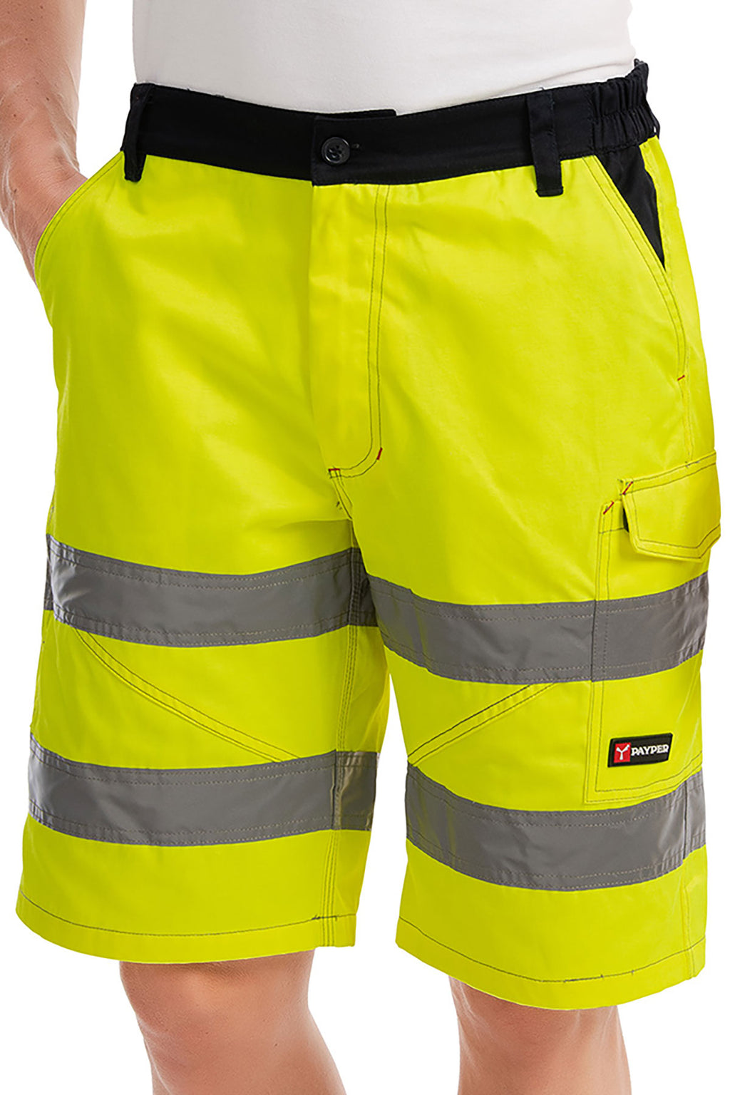 Herren Arbeitshose in Signalfarbe