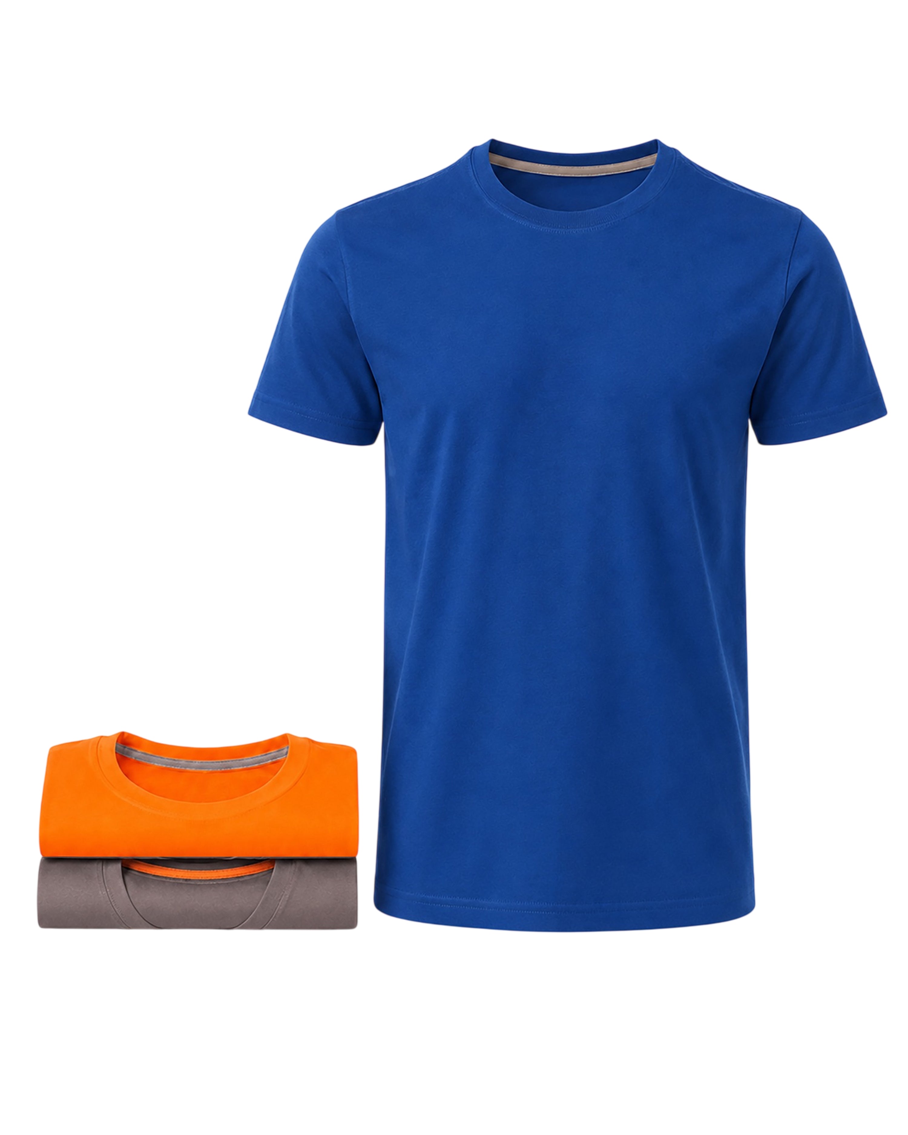 Herren T-Shirt 3er Pack Baumwolle – Sunset