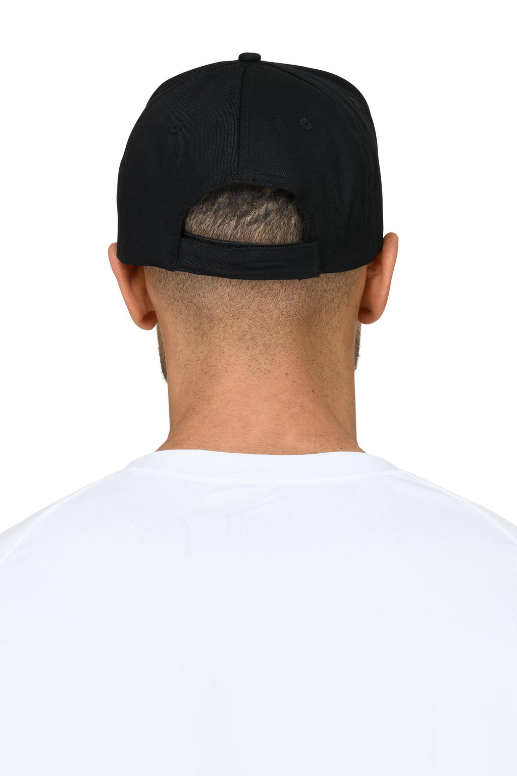 Herren Baseballcap mit Klettverschluss hochwertig in Schwarz