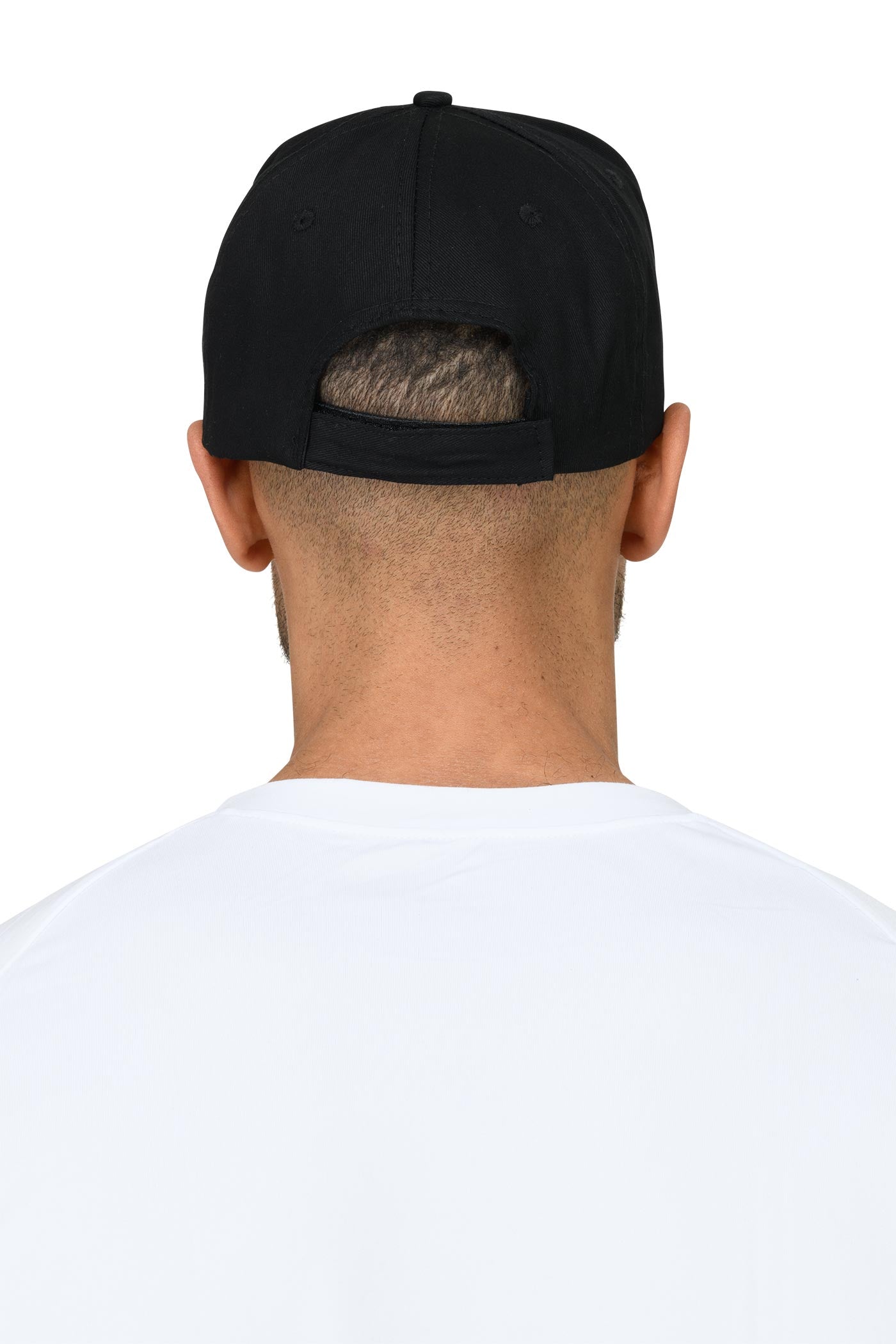 Herren Baseballcap mit Klettverschluss hochwertig in Schwarz