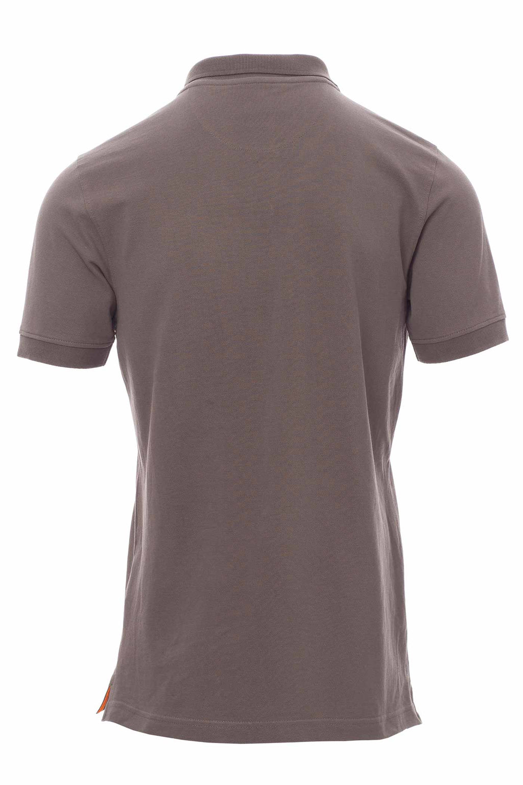 guenstiges Poloshirt Maenner einfarbig Anthrazit