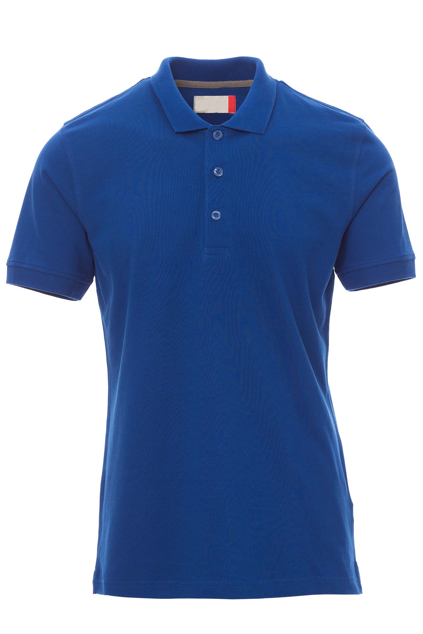 Herren Basic Poloshirt kurzarm in grossen Groessen in Blau