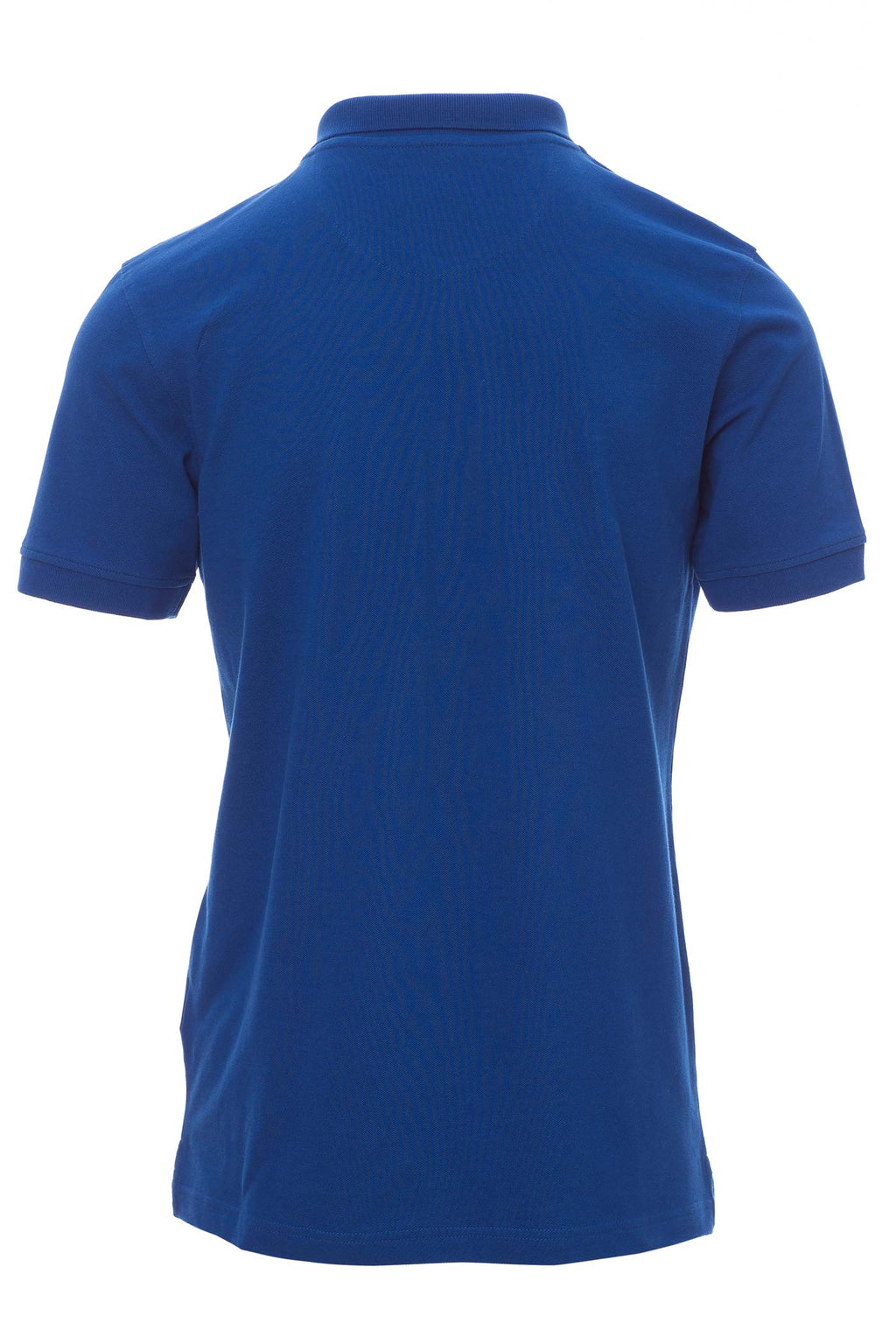 guenstiges Poloshirt Maenner einfarbig Blau