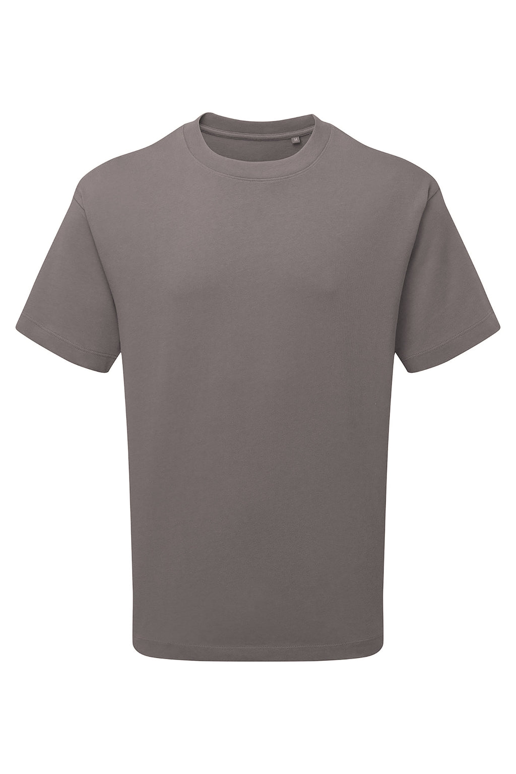 Herren T-Shirt Basic mit dickem Stoff in Anthrazit