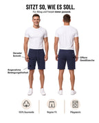 Mivaro Herren Shorts Thomas