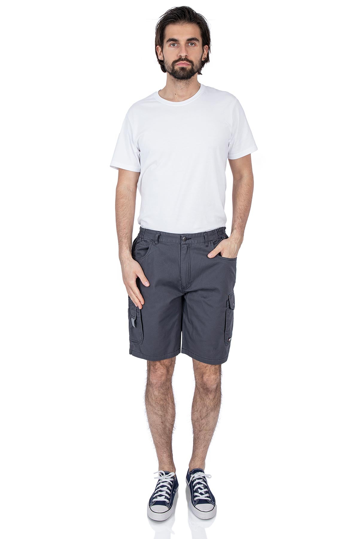 Bermuda Shorts Grau