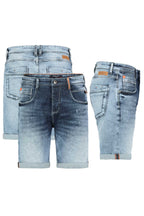 Herren kurze Jeans Hose Bermuda, Haka