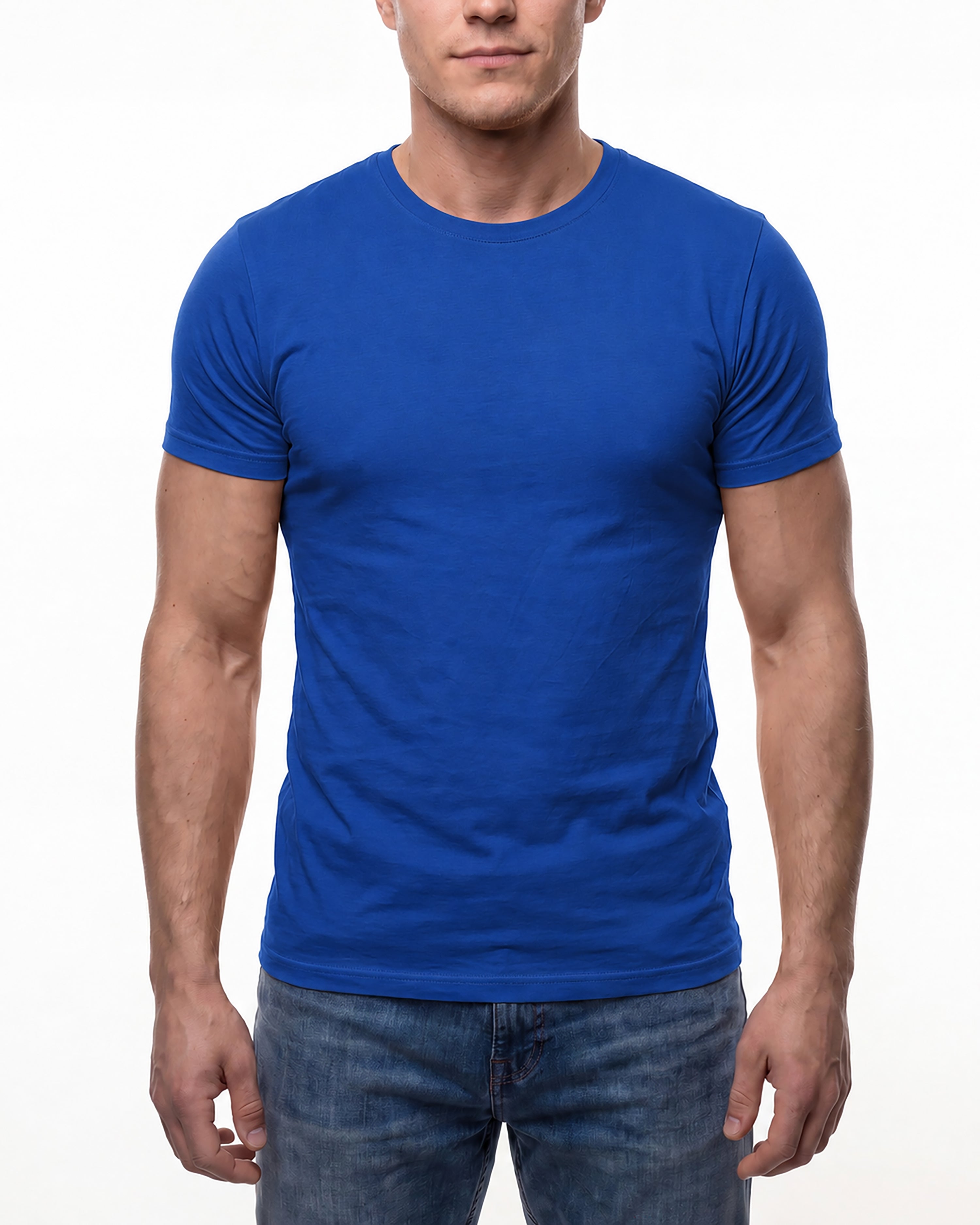 Herren T-Shirt Rundhals Baumwolle – Sunset