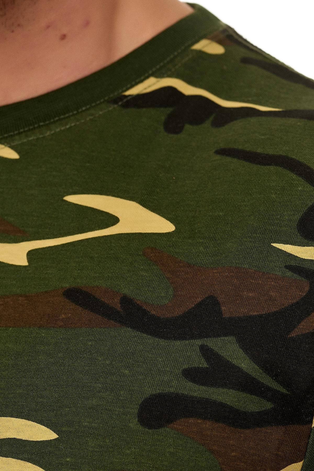 Herren Camouflage T-Shirt Sunset