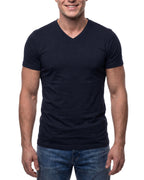 Herren T-Shirt V-Ausschnitt Baumwolle – V-Neck