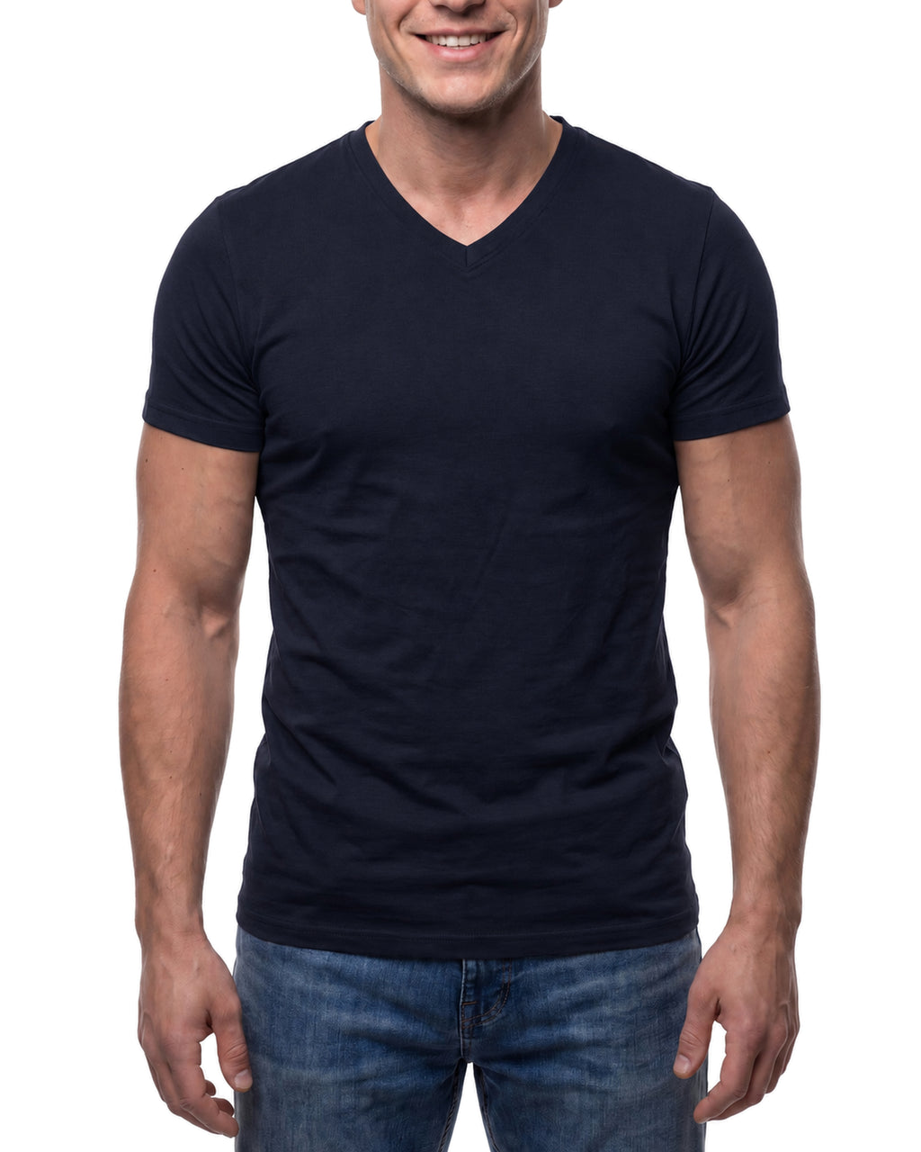 Herren T-Shirt 3er Pack V-Ausschnitt – V-Neck