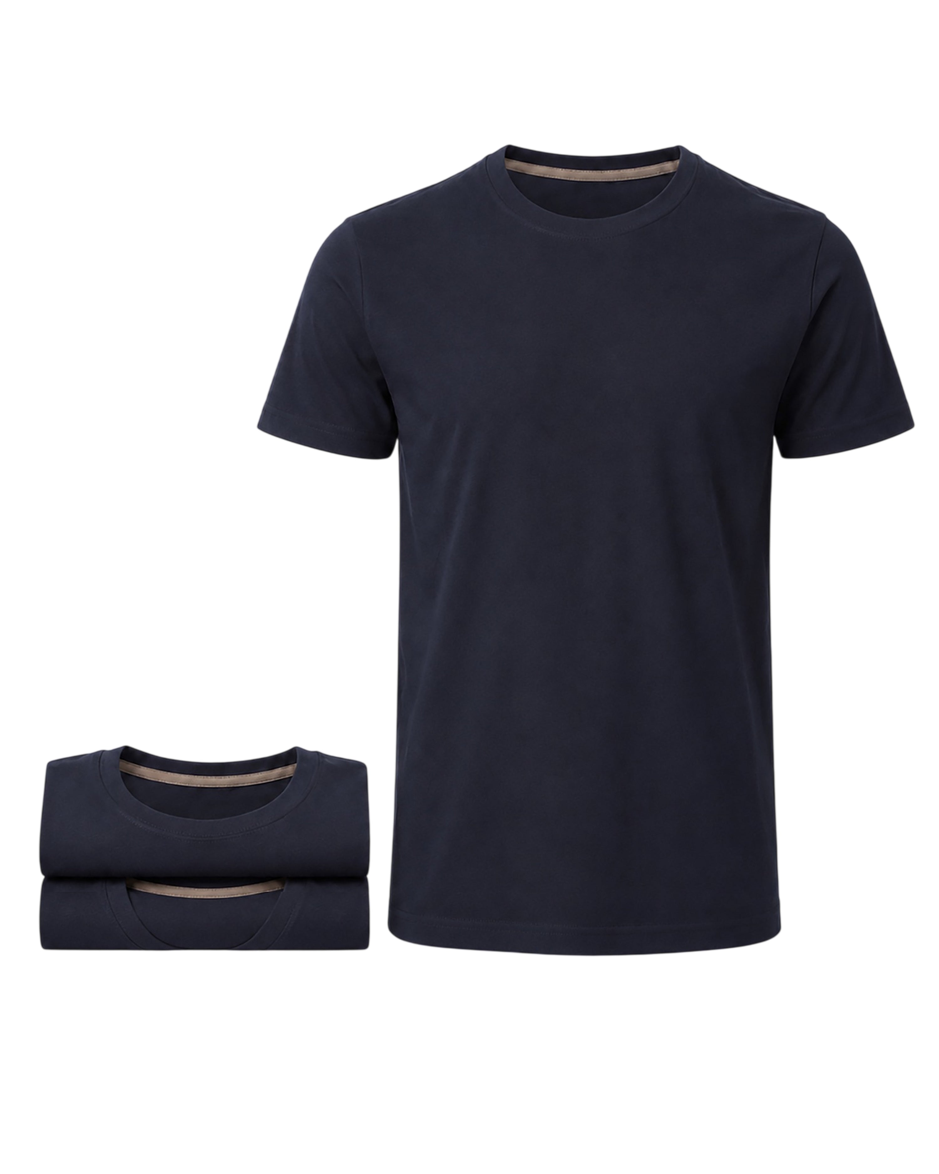 Herren T-Shirt 3er Pack Baumwolle – Sunset