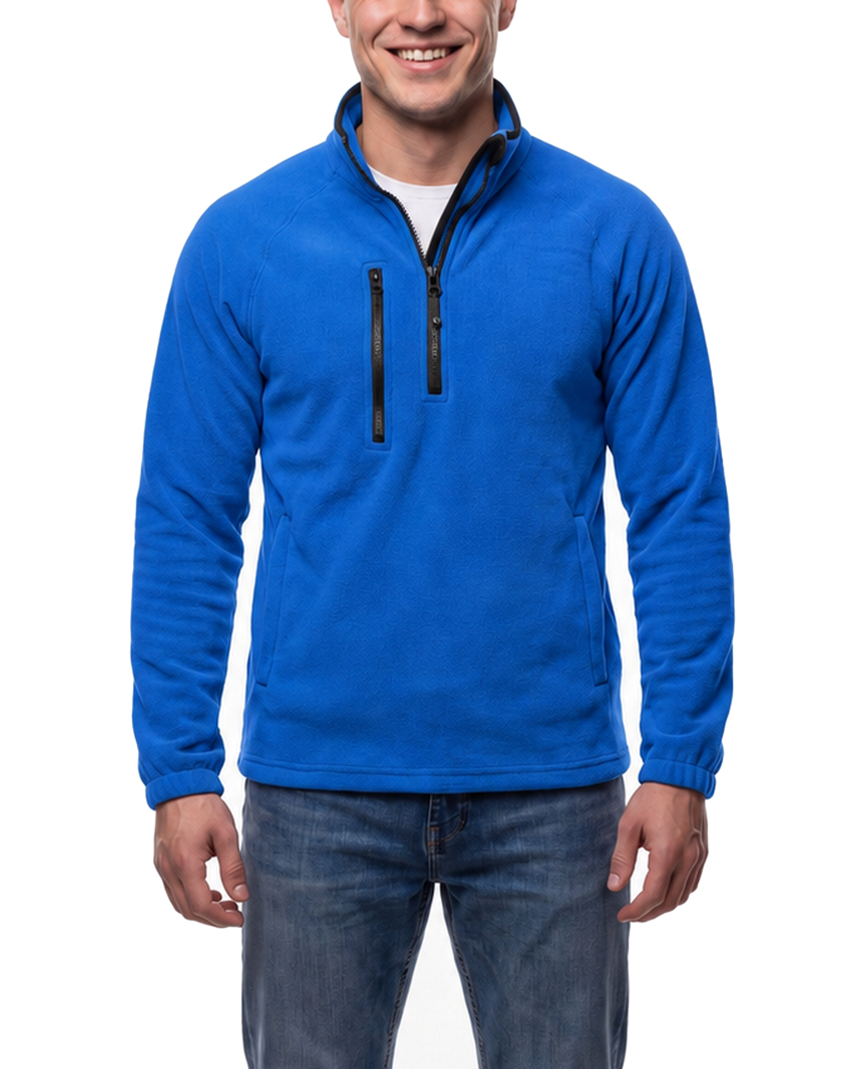 Herren Fleece Troyer mit Taschen Dolomiti