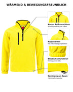 Herren Fleece Troyer mit Taschen Dolomiti