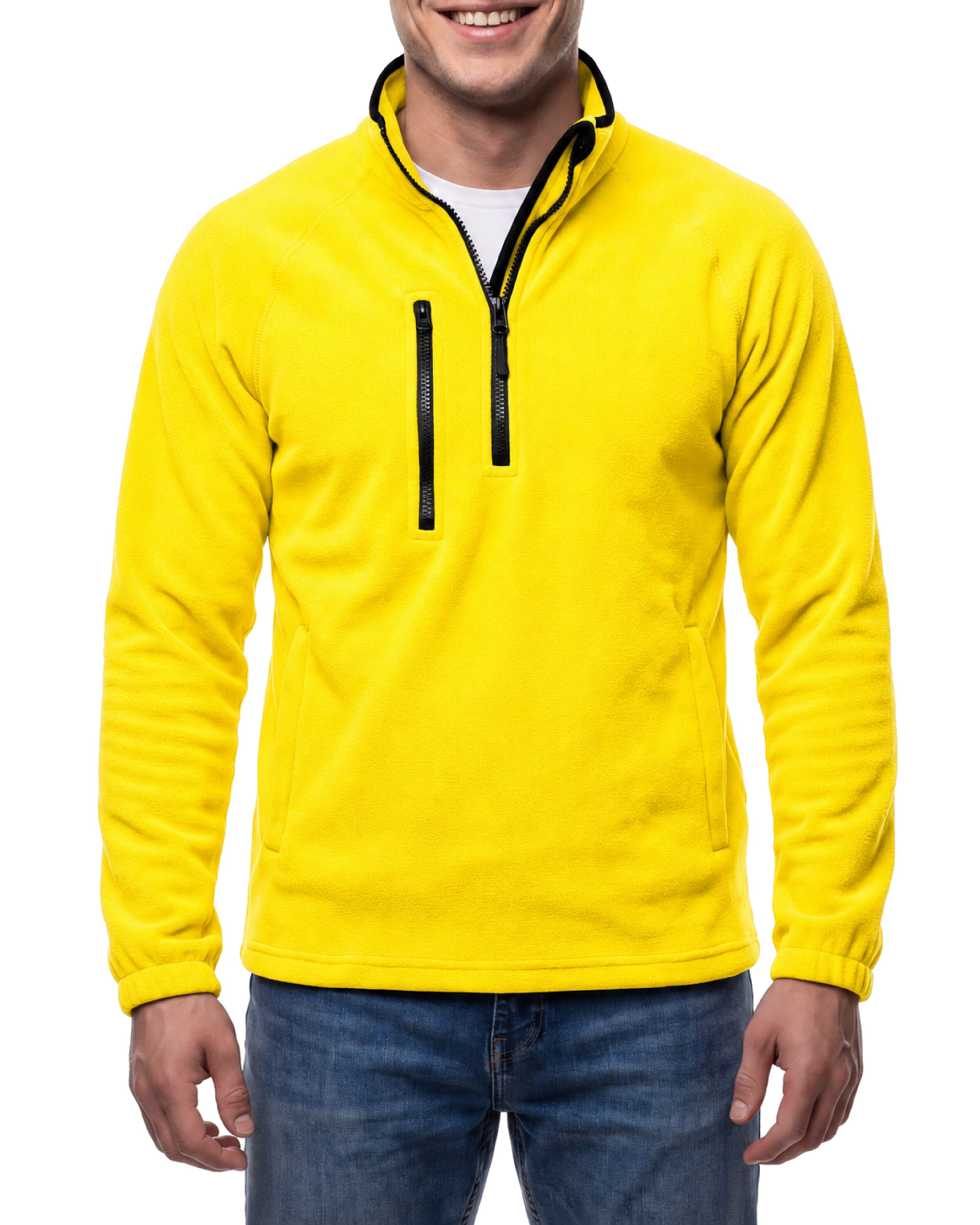 Herren Fleece Troyer mit Taschen Dolomiti