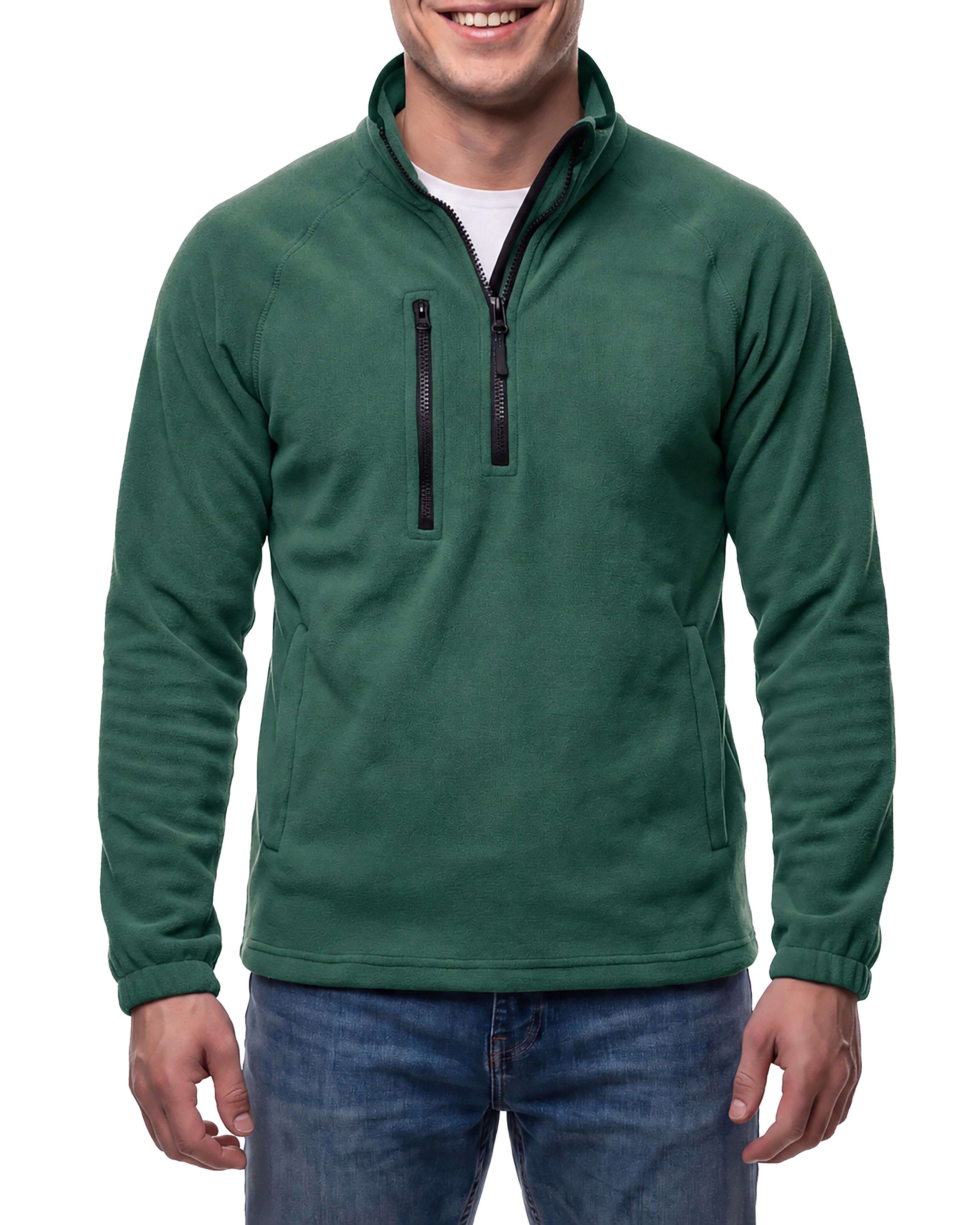 Herren Fleece Troyer mit Taschen Dolomiti