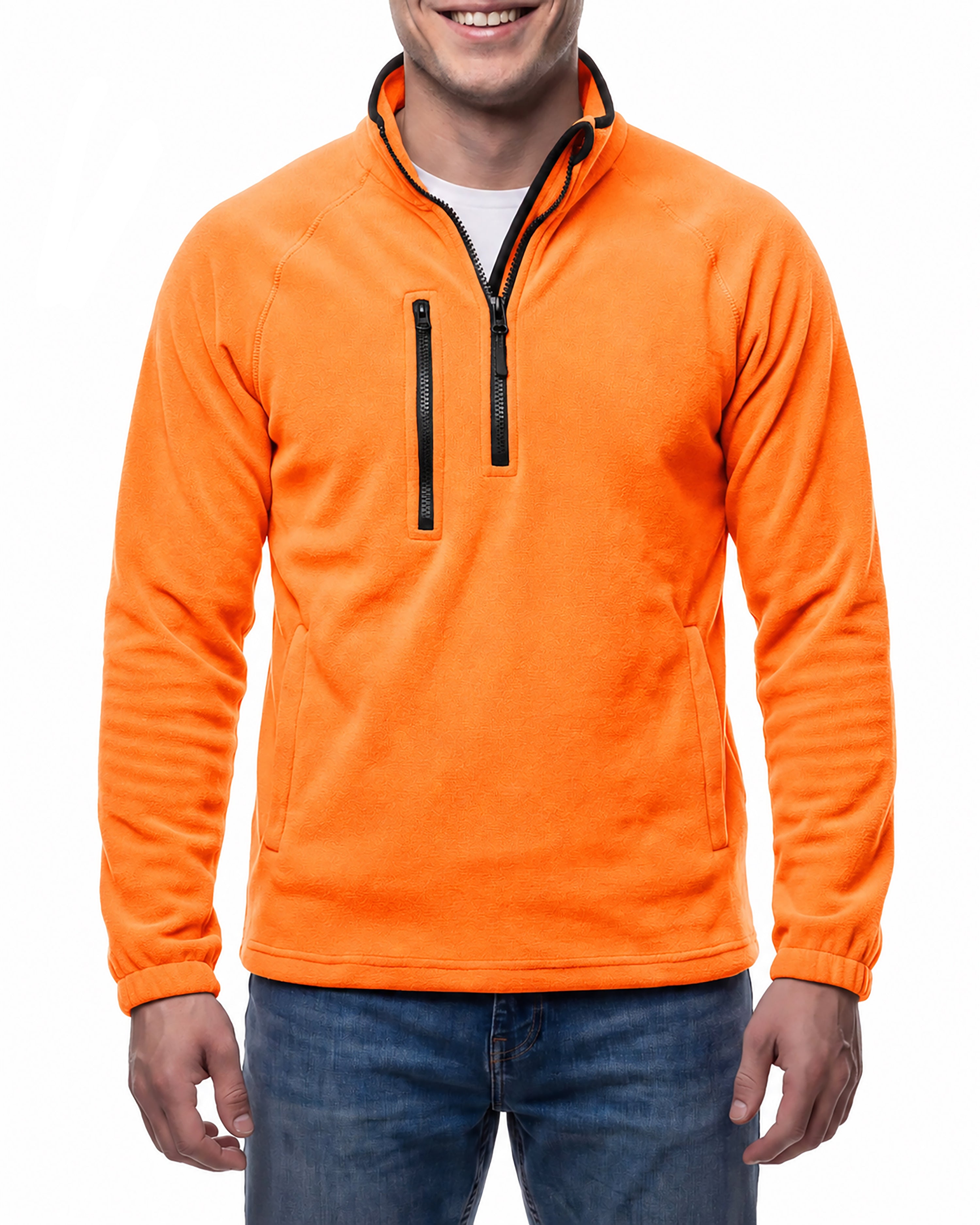 Herren Fleece Troyer mit Taschen Dolomiti