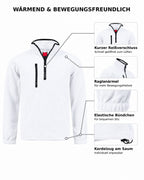 Herren Fleece Troyer mit Taschen Dolomiti
