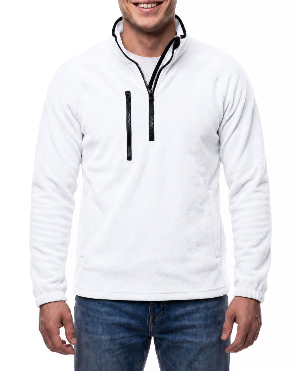 Herren Fleece Troyer mit Taschen Dolomiti