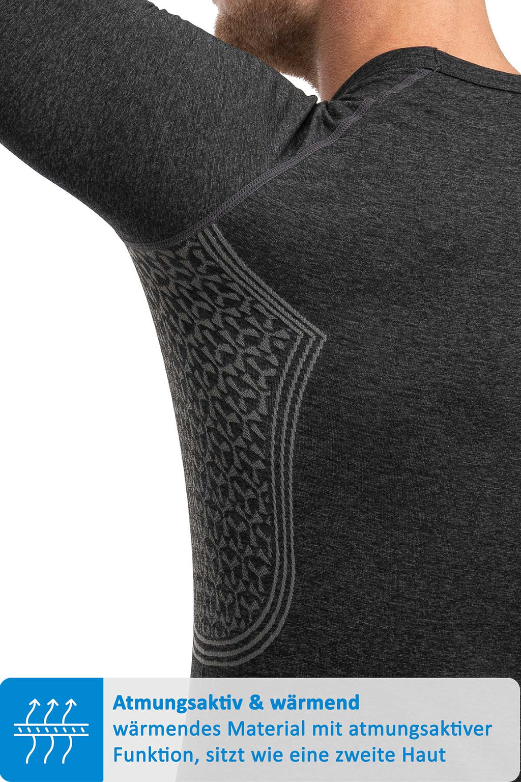 Herren Thermoshirt Kurzarm leicht – Thermo Pro 160