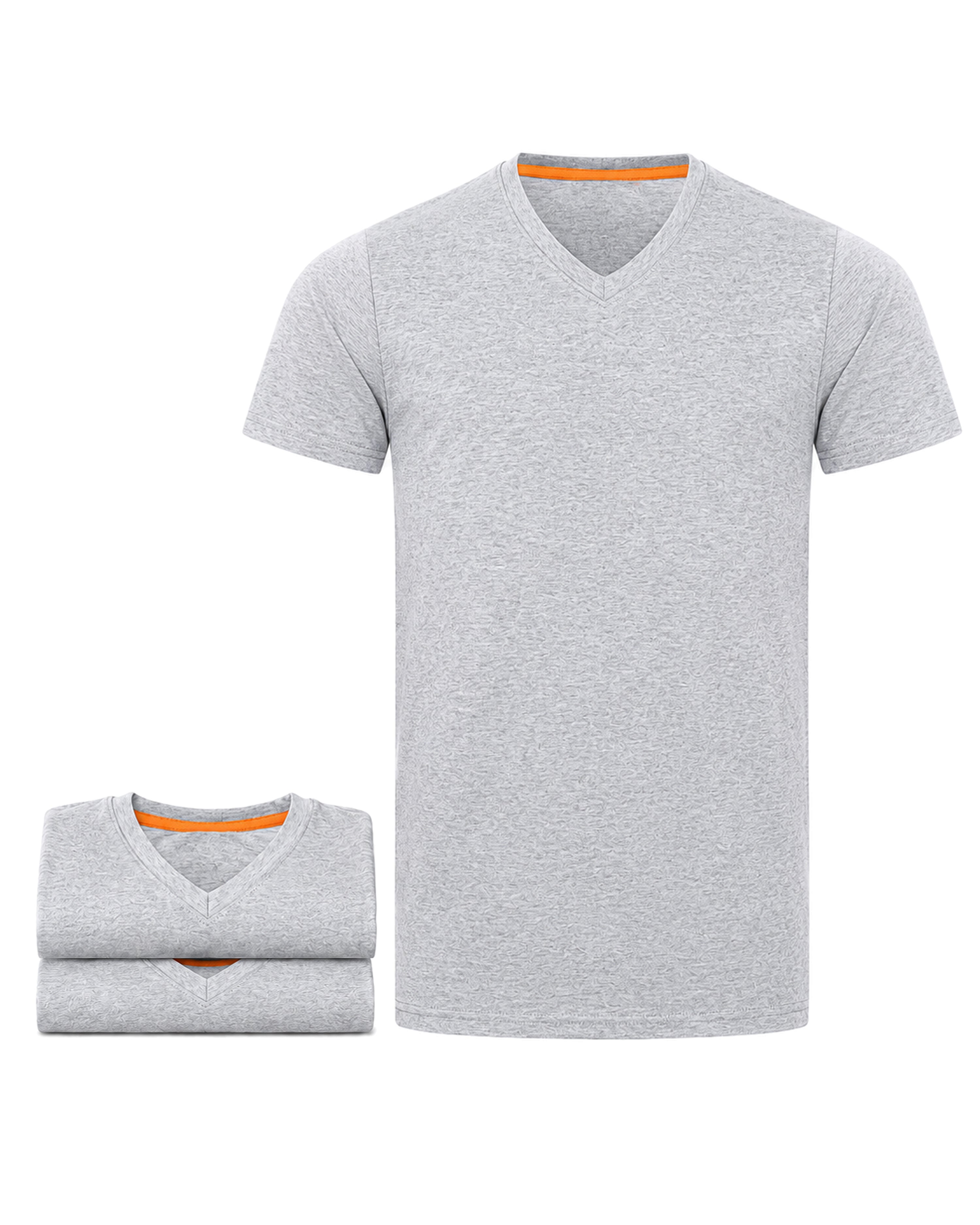 Herren T-Shirt 3er Pack V-Ausschnitt – V-Neck