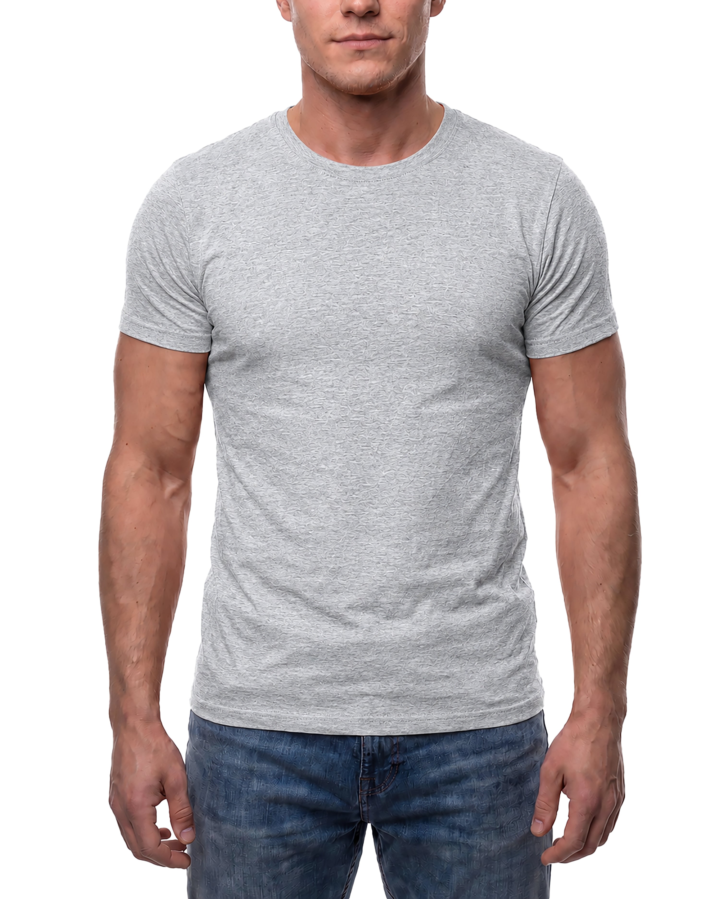 Herren T-Shirt Rundhals Baumwolle – Sunset