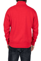 Herren Halber Reißverschluss Pulli