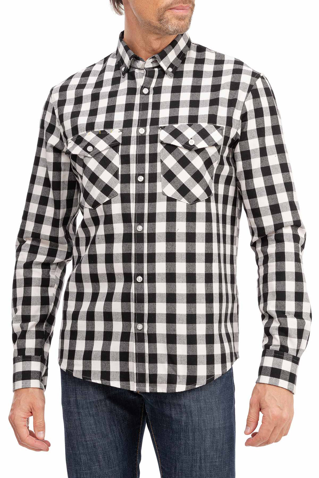 Herren Langarm Hemd