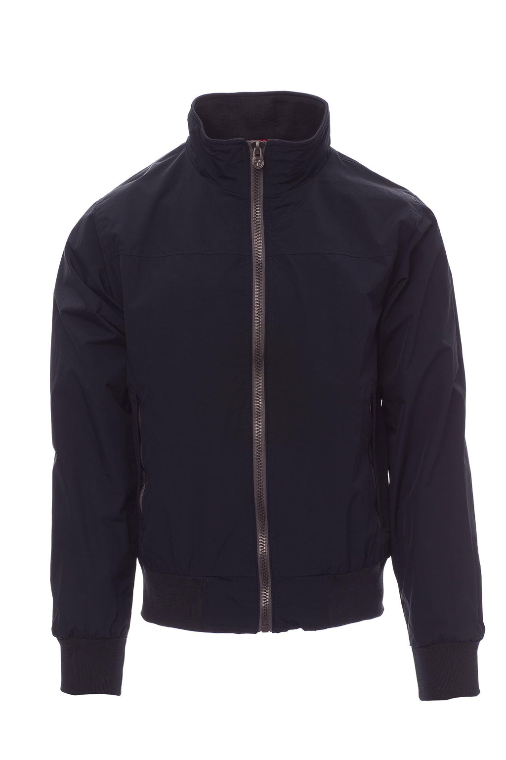 Herren Jacke mit Reißverschlusstaschen Windbreaker in Dunkelblau