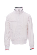 guenstiger Windbreaker in grossen Groessen in Weiss