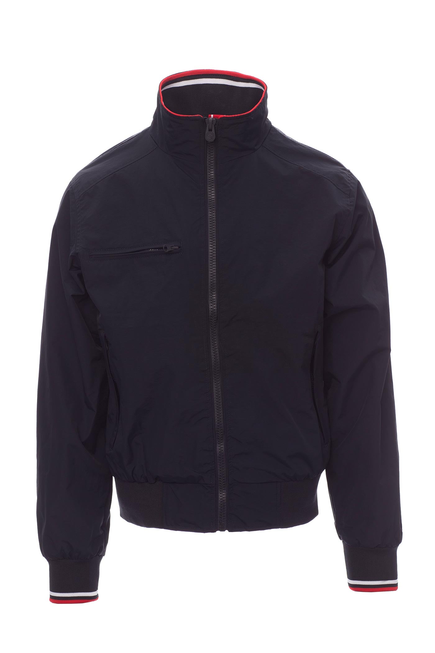 guenstiger Windbreaker in grossen Groessen in Dunkelblau