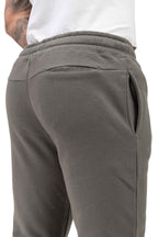 Herren Jogginghose mit offenen Taschen in Anthrazit
