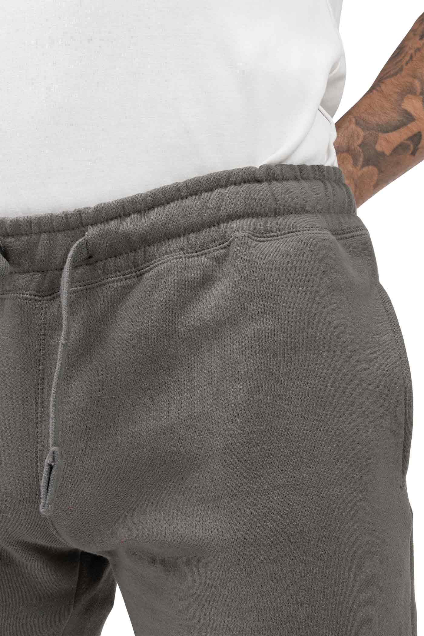 Herren Sweathose für Männer mit Kordelzug in Anthrazit
